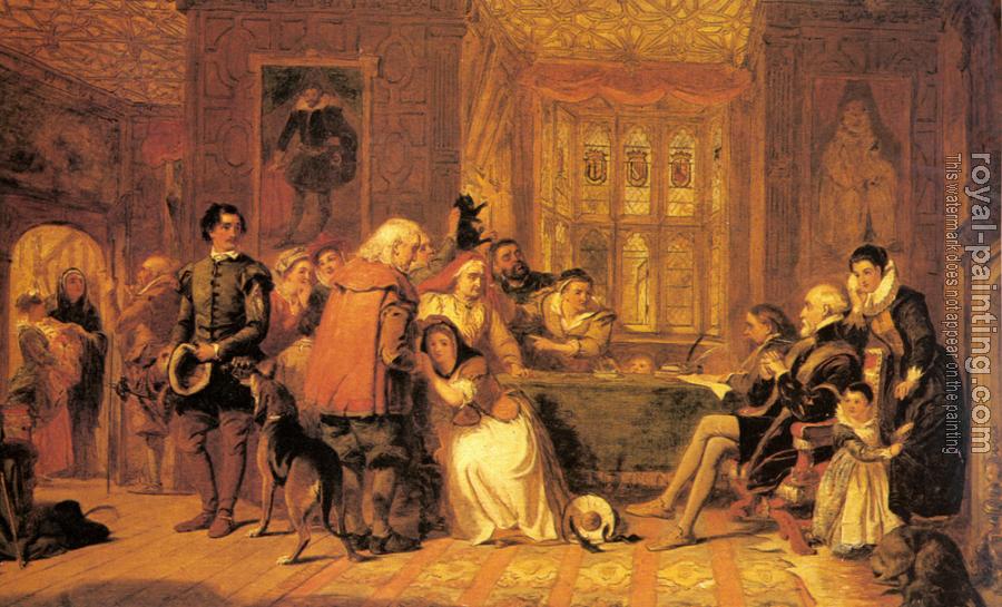 William Powell Frith : The Witchs Trial William Powell Frith : The Witchs Trial